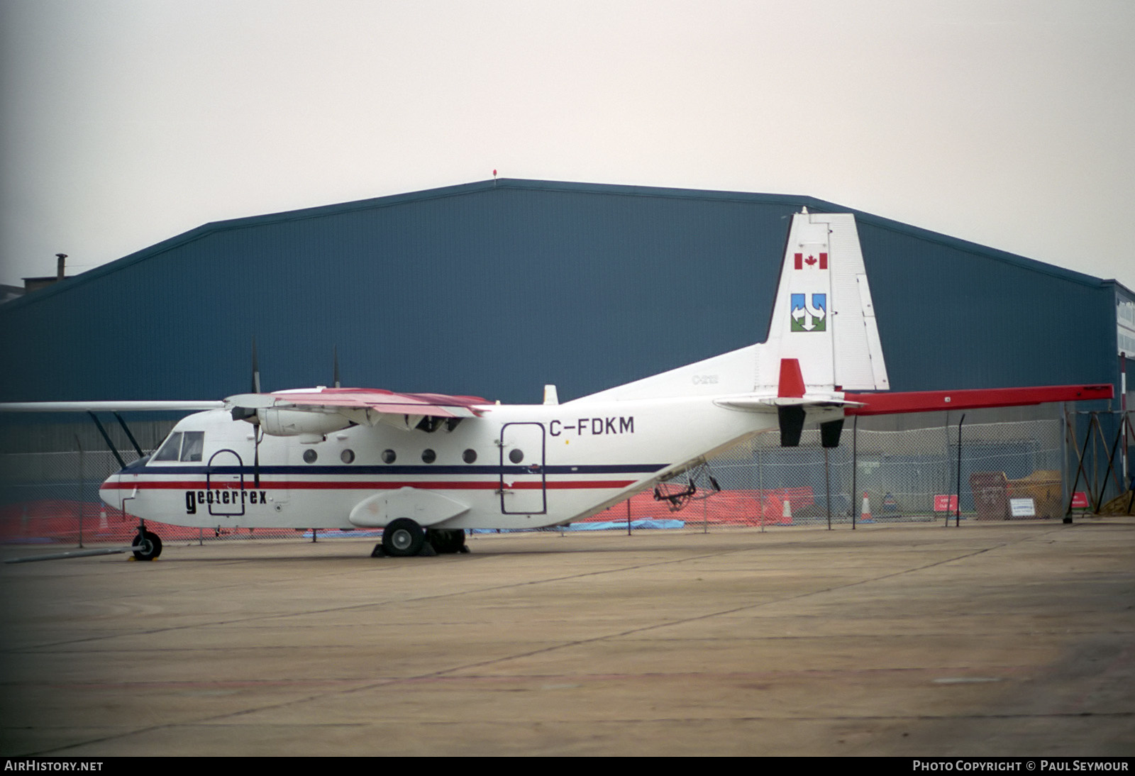 Aircraft Photo of C-FDKM | CASA C-212-200 Aviocar | Geoterrex | AirHistory.net #455860