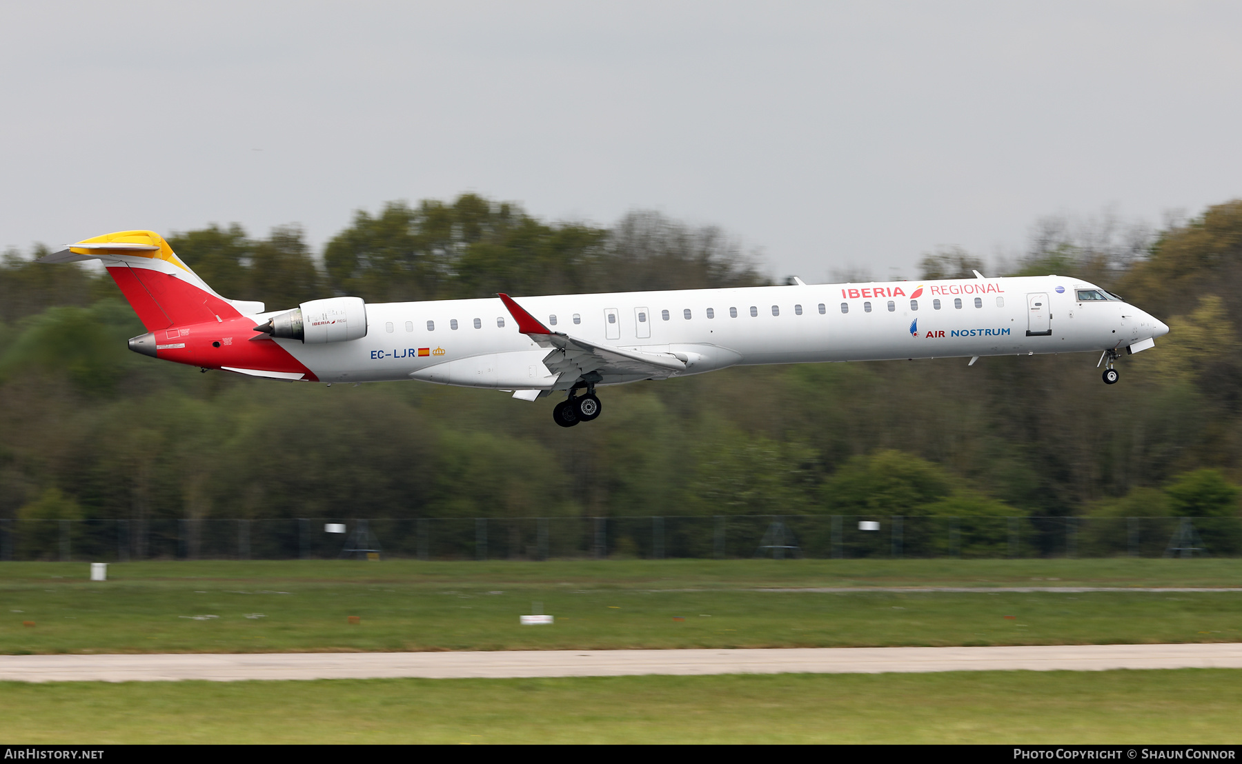 Aircraft Photo of EC-LJR | Bombardier CRJ-1000ER NG (CL-600-2E25) | Iberia Regional | AirHistory.net #455876