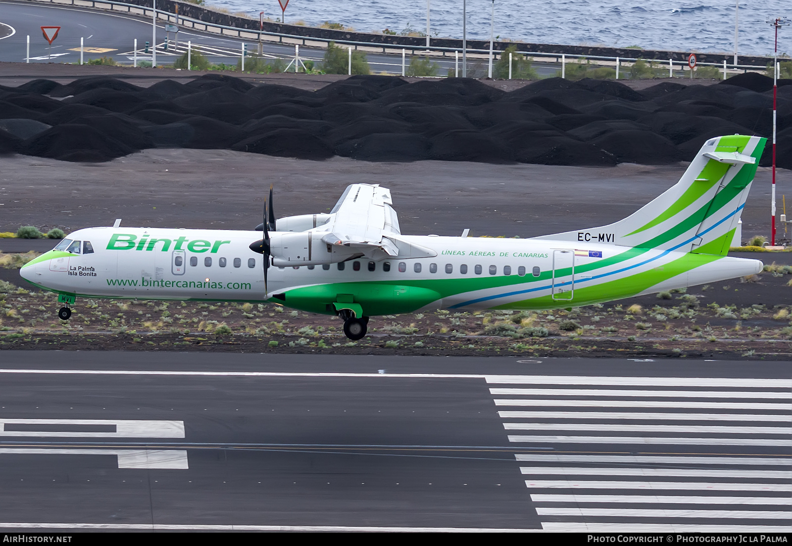 Aircraft Photo of EC-MVI | ATR ATR-72-600 (ATR-72-212A) | Binter Canarias | AirHistory.net #455877