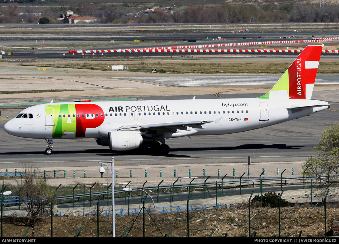 Aircraft Photo of CS-TNK | Airbus A320-214 | TAP Air Portugal | AirHistory.net #455885