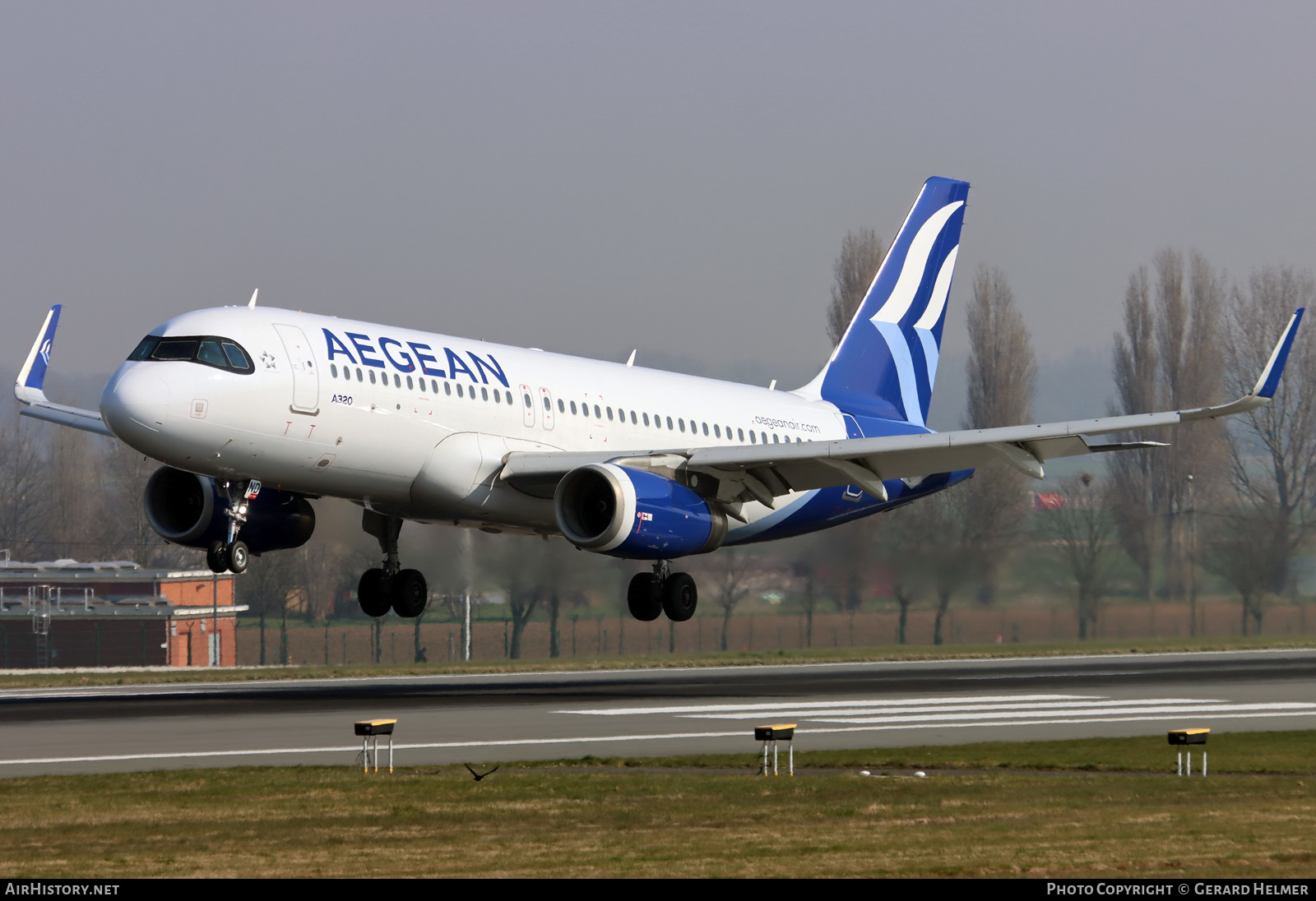 Aircraft Photo of SX-DND | Airbus A320-232 | Aegean Airlines | AirHistory.net #455900