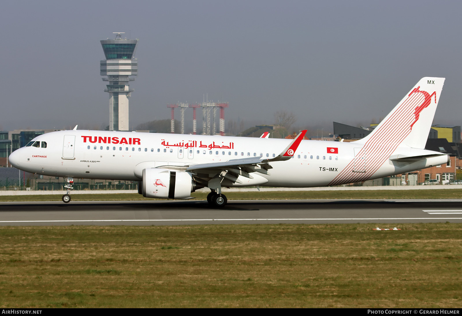 Aircraft Photo of TS-IMX | Airbus A320-251N | Tunisair | AirHistory.net #455904