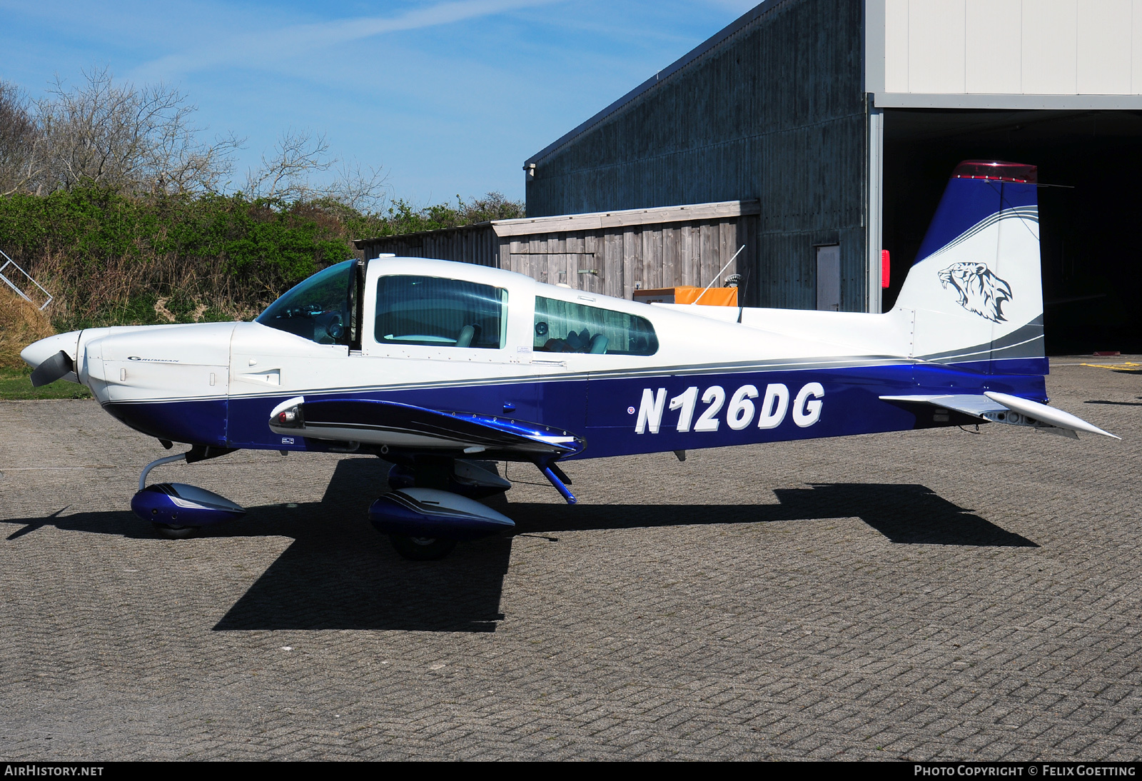 Aircraft Photo of N126DG | Grumman American AA-5 Traveler | AirHistory.net #455905