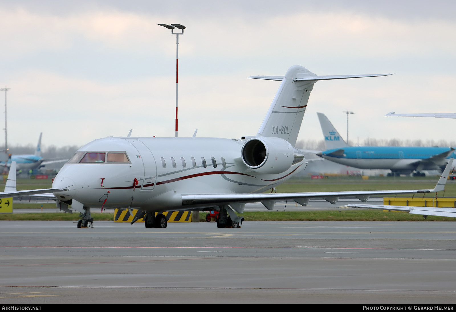 Aircraft Photo of XA-SOL | Bombardier Challenger 650 (CL-600-2B16) | AirHistory.net #455912