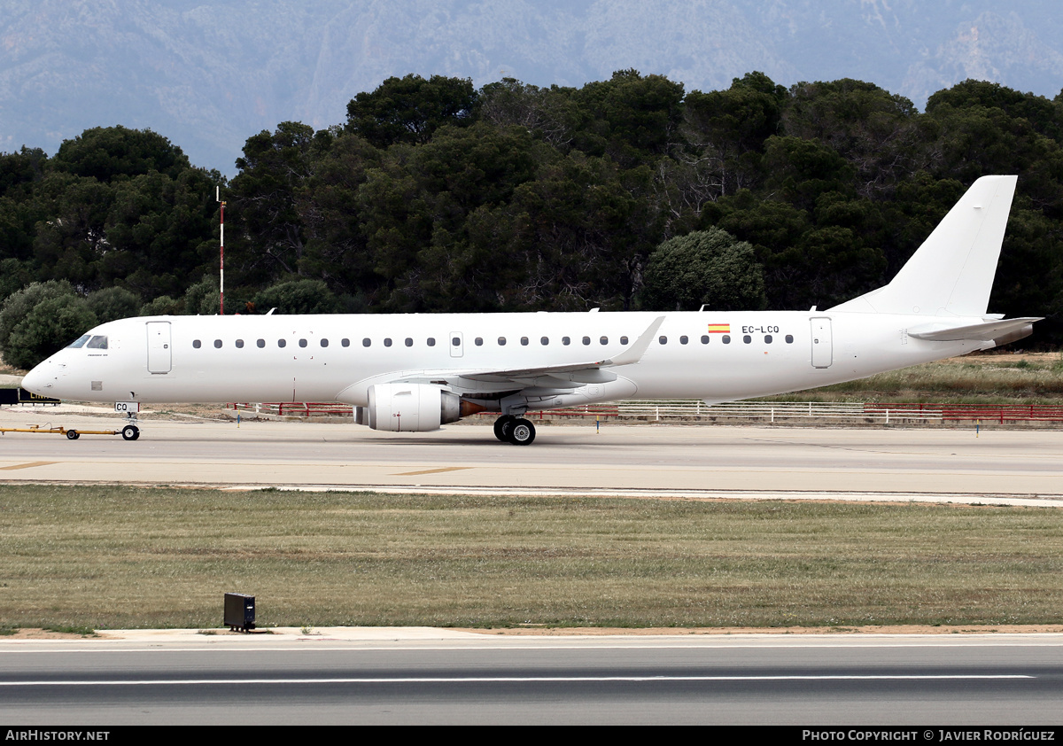 Aircraft Photo of EC-LCQ | Embraer 195LR (ERJ-190-200LR) | AirHistory.net #455935