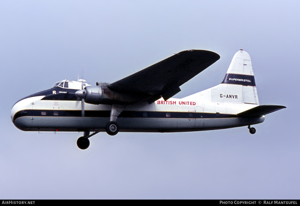 Aircraft Photo of G-ANVR | Bristol 170 Freighter Mk32 | British United Airways - BUA | AirHistory.net #455943