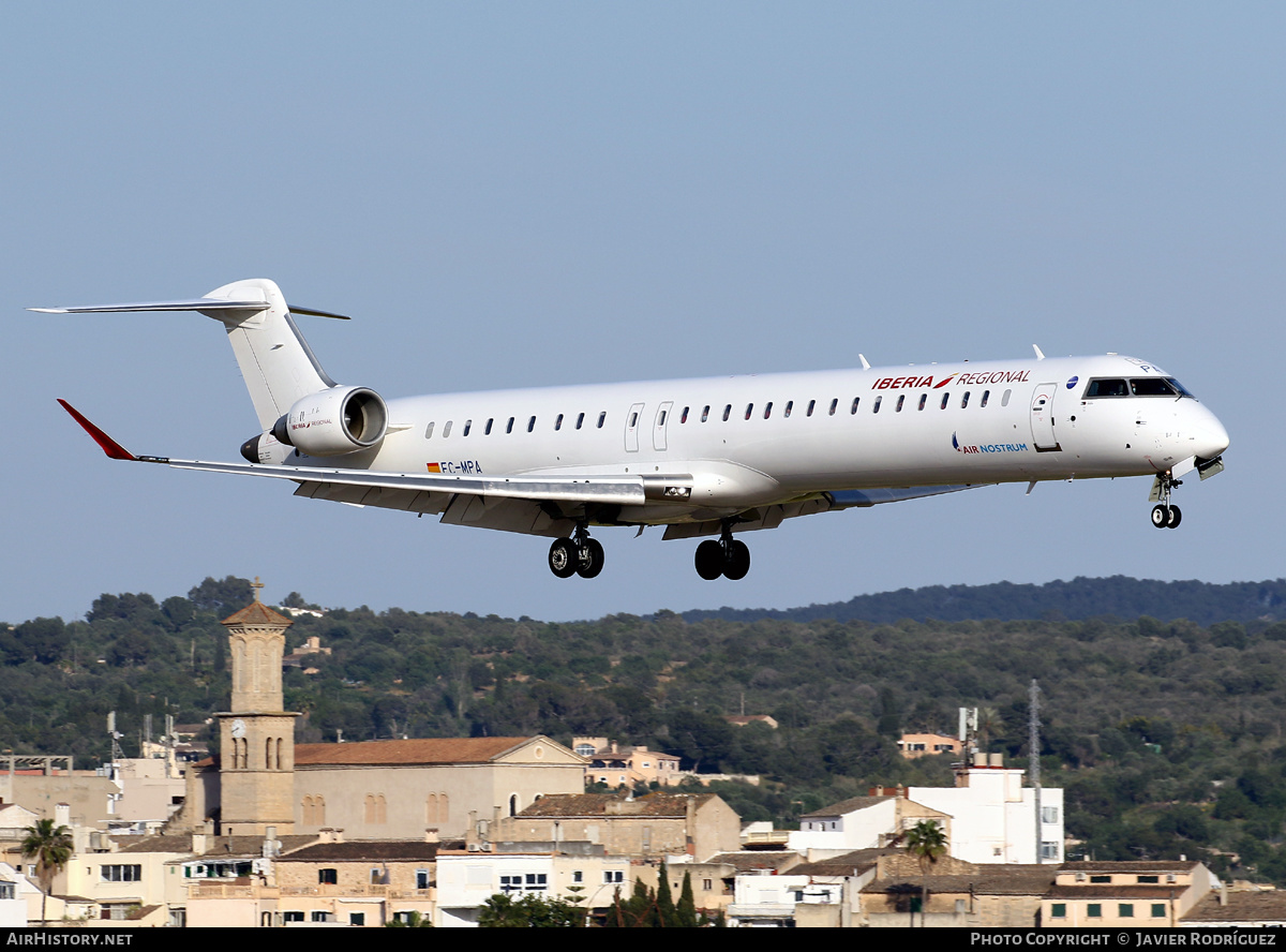 Aircraft Photo of EC-MPA | Bombardier CRJ-1000 (CL-600-2E25) | Iberia Regional | AirHistory.net #455948