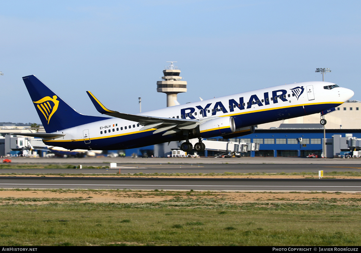 Aircraft Photo of EI-DLH | Boeing 737-8AS | Ryanair | AirHistory.net #455951