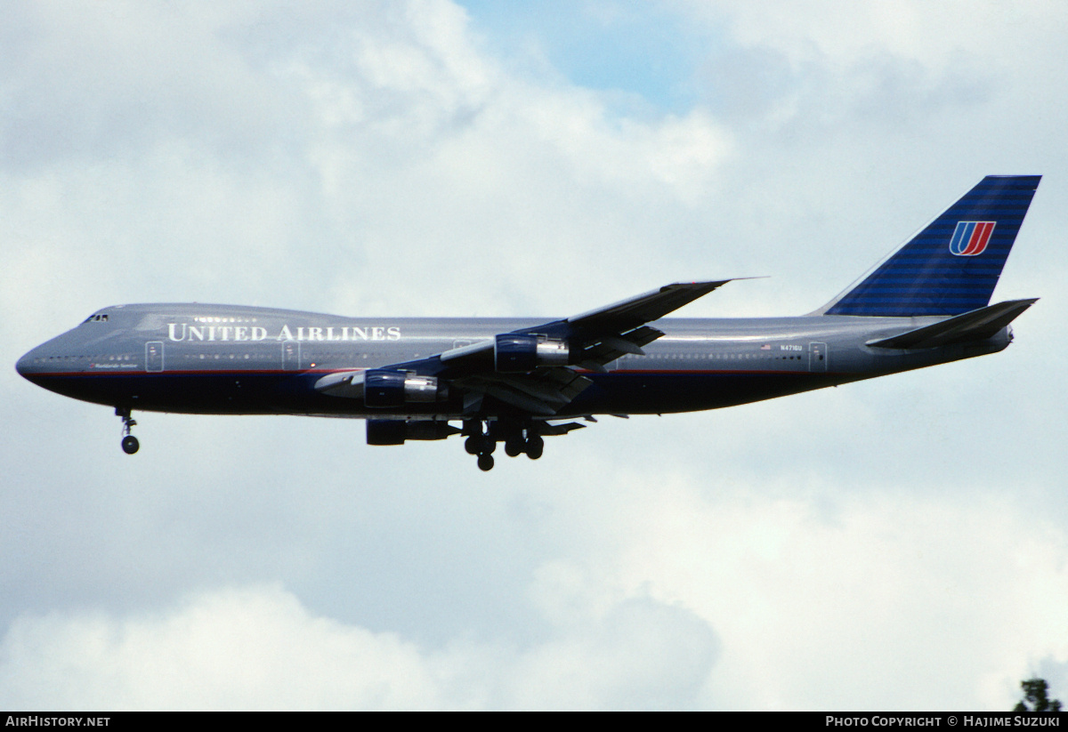 Aircraft Photo of N4716U | Boeing 747-122 | United Airlines | AirHistory.net #455952