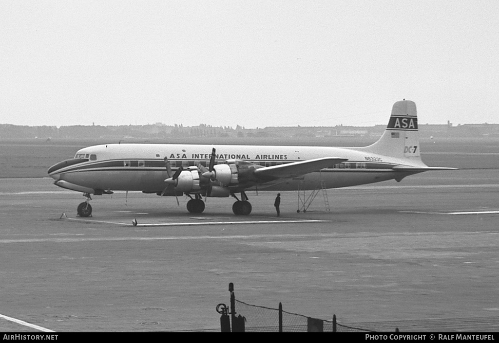 Aircraft Photo of N6323C | Douglas DC-7 | ASA International Airlines - Aerovias Sud Americana | AirHistory.net #455955