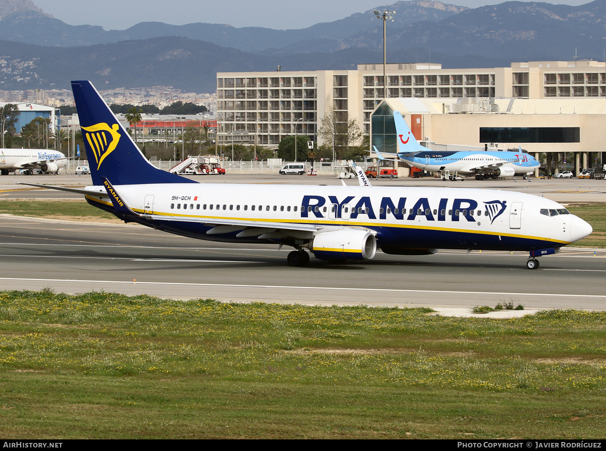 Aircraft Photo of 9H-QCH | Boeing 737-8AS | Ryanair | AirHistory.net #455960