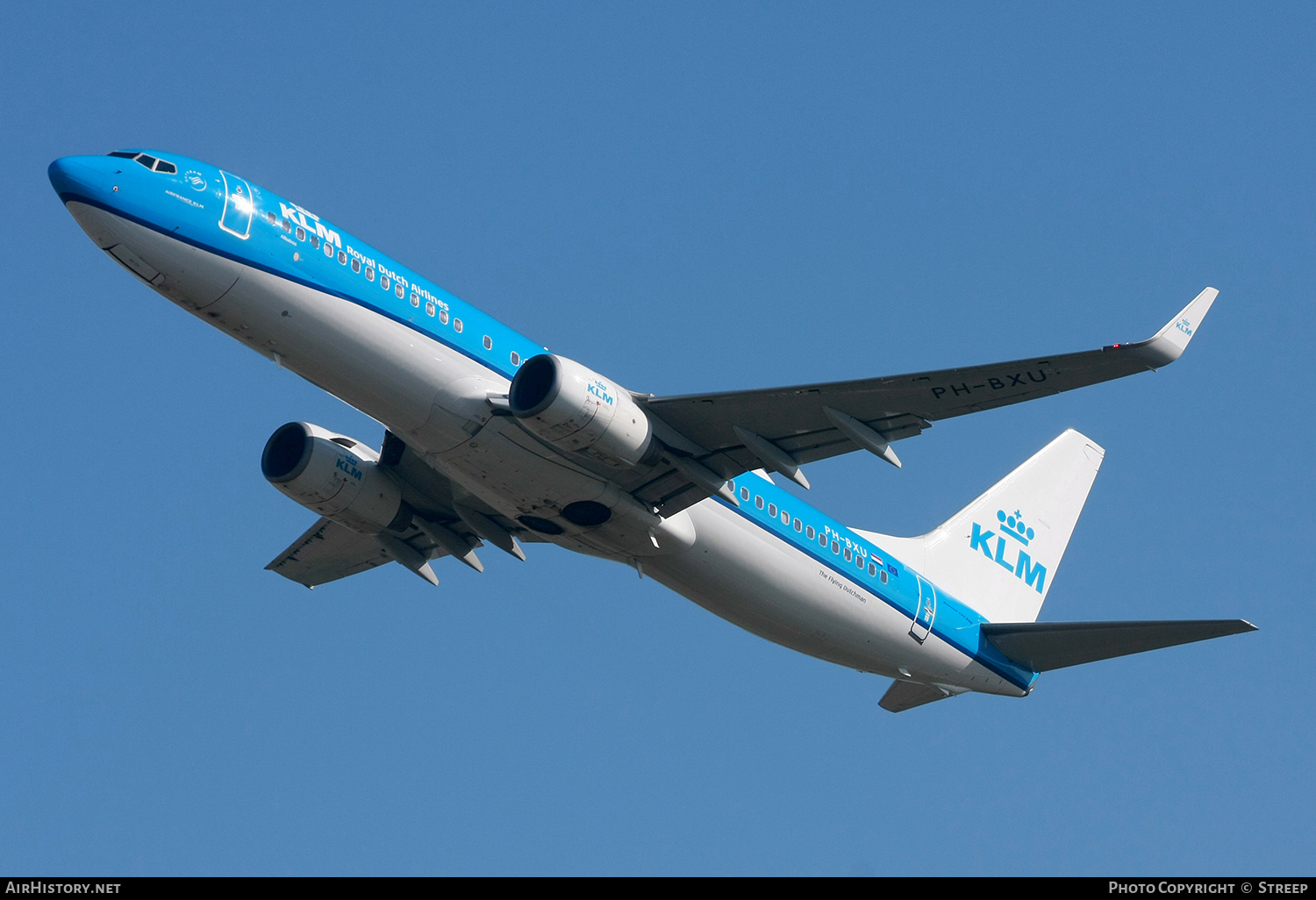 Aircraft Photo of PH-BXU | Boeing 737-8BK | KLM - Royal Dutch Airlines | AirHistory.net #455984