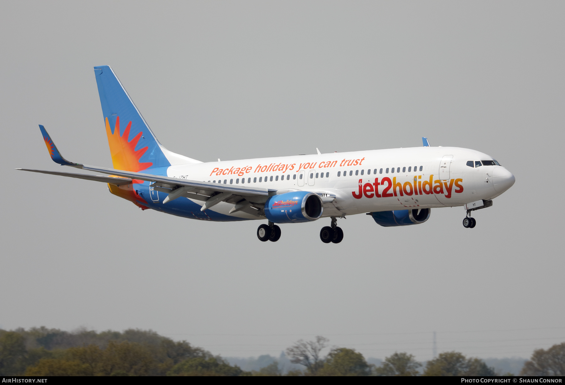 Aircraft Photo of G-JZHT | Boeing 737-800 | Jet2 Holidays | AirHistory.net #455989