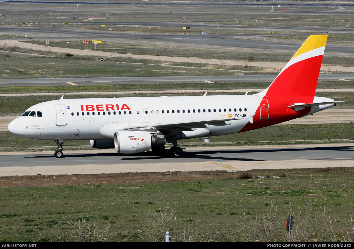 Aircraft Photo of EC-JEI | Airbus A319-111 | Iberia | AirHistory.net #456016