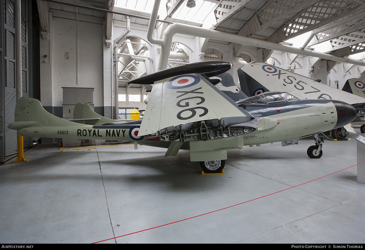 Aircraft Photo of XG613 | De Havilland D.H. 112 Sea Venom FAW21 | UK - Navy | AirHistory.net #456036