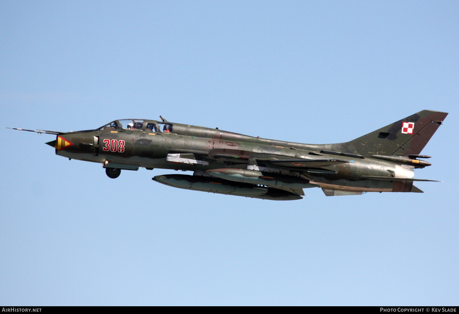 Aircraft Photo of 308 | Sukhoi Su-22UM3K | Poland - Air Force | AirHistory.net #456074