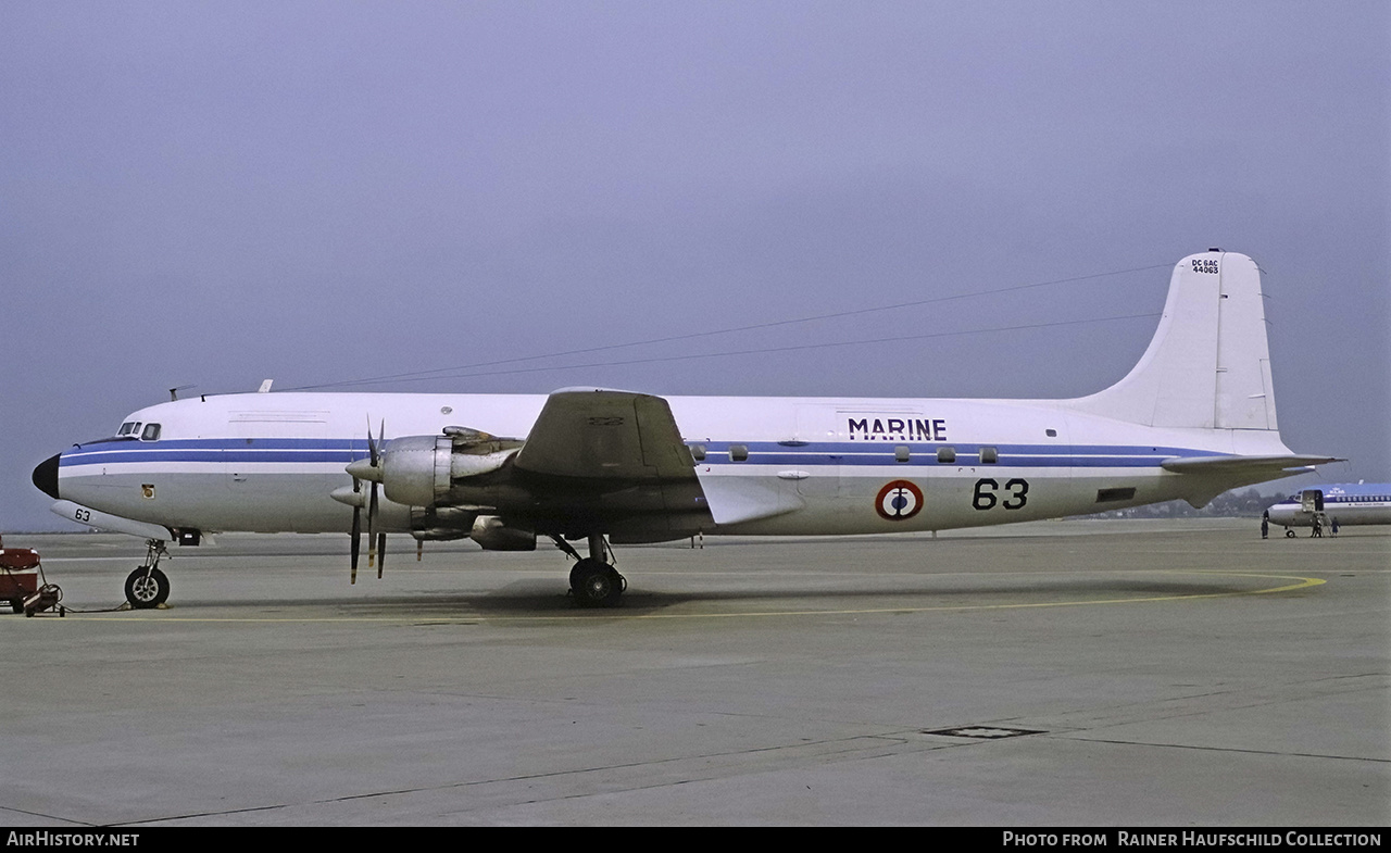 Aircraft Photo of 44063 | Douglas DC-6A | France - Navy | AirHistory.net #456084