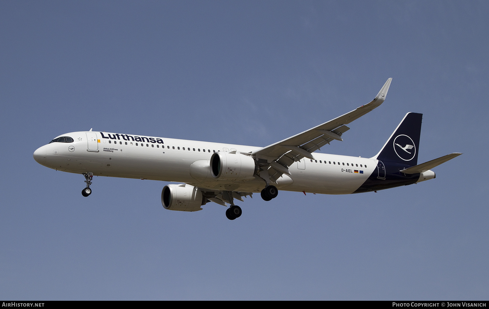 Aircraft Photo of D-AIEL | Airbus A321-271NX | Lufthansa | AirHistory.net #456096