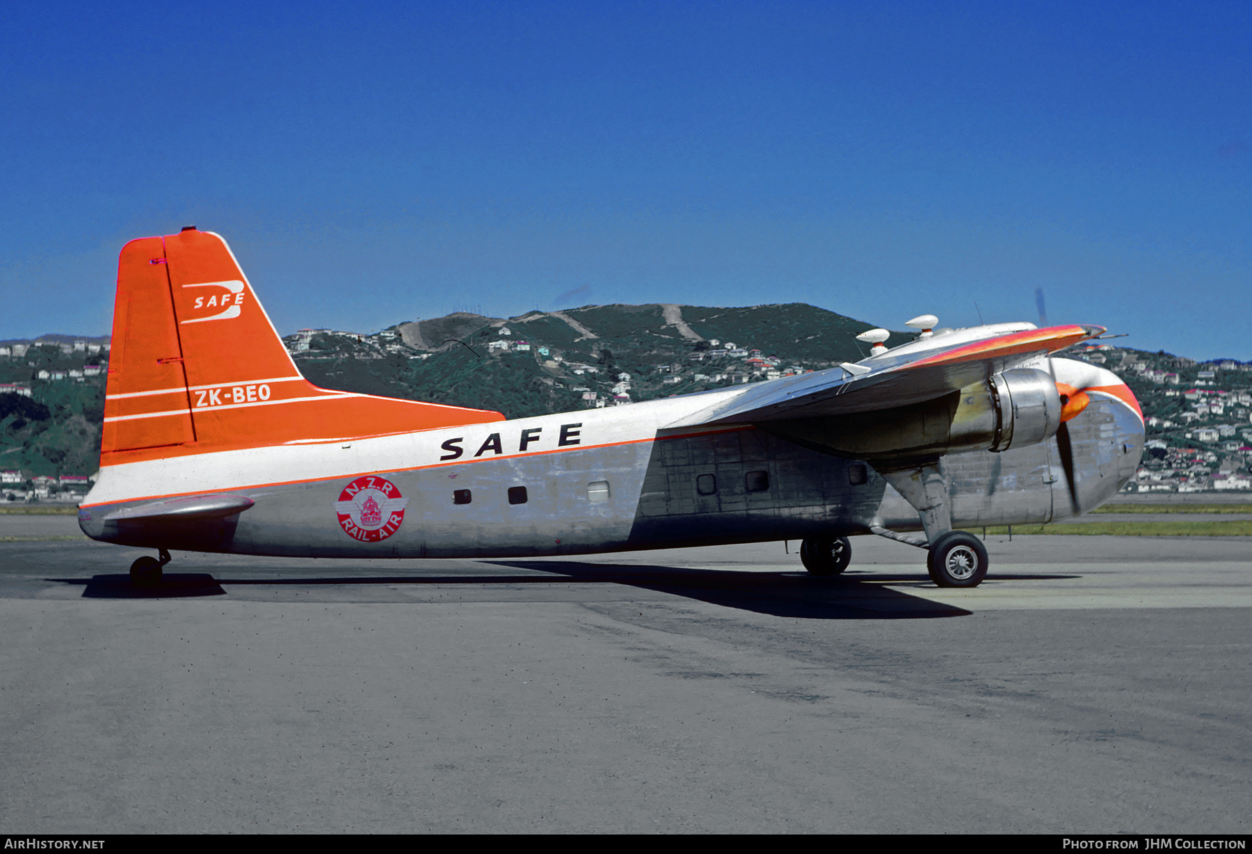 Aircraft Photo of ZK-BEO | Bristol 170 Freighter Mk31M | SAFE Air - Straits Air Freight Express | AirHistory.net #456119