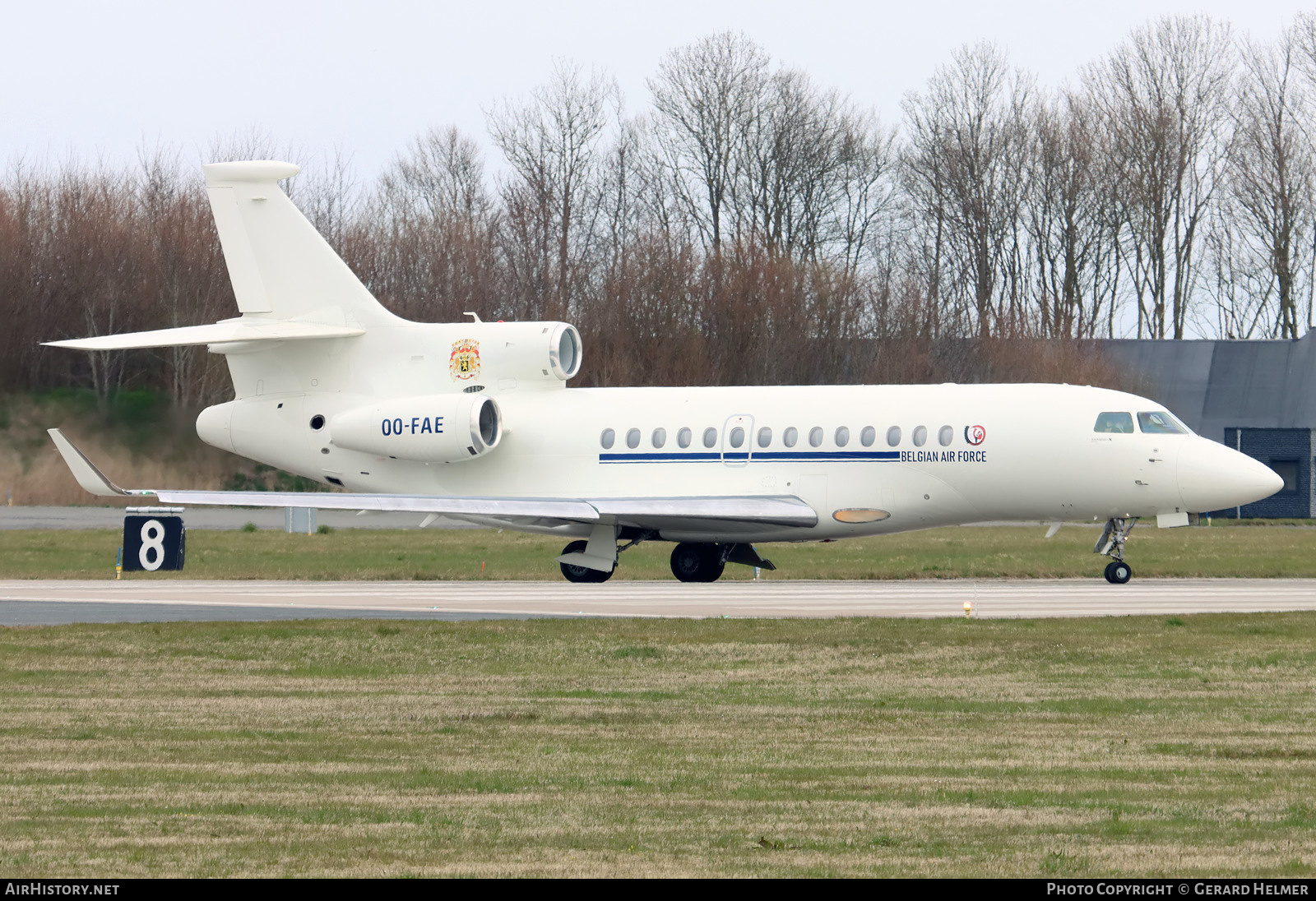 Aircraft Photo of OO-FAE | Dassault Falcon 7X | Belgium - Air Force | AirHistory.net #456129