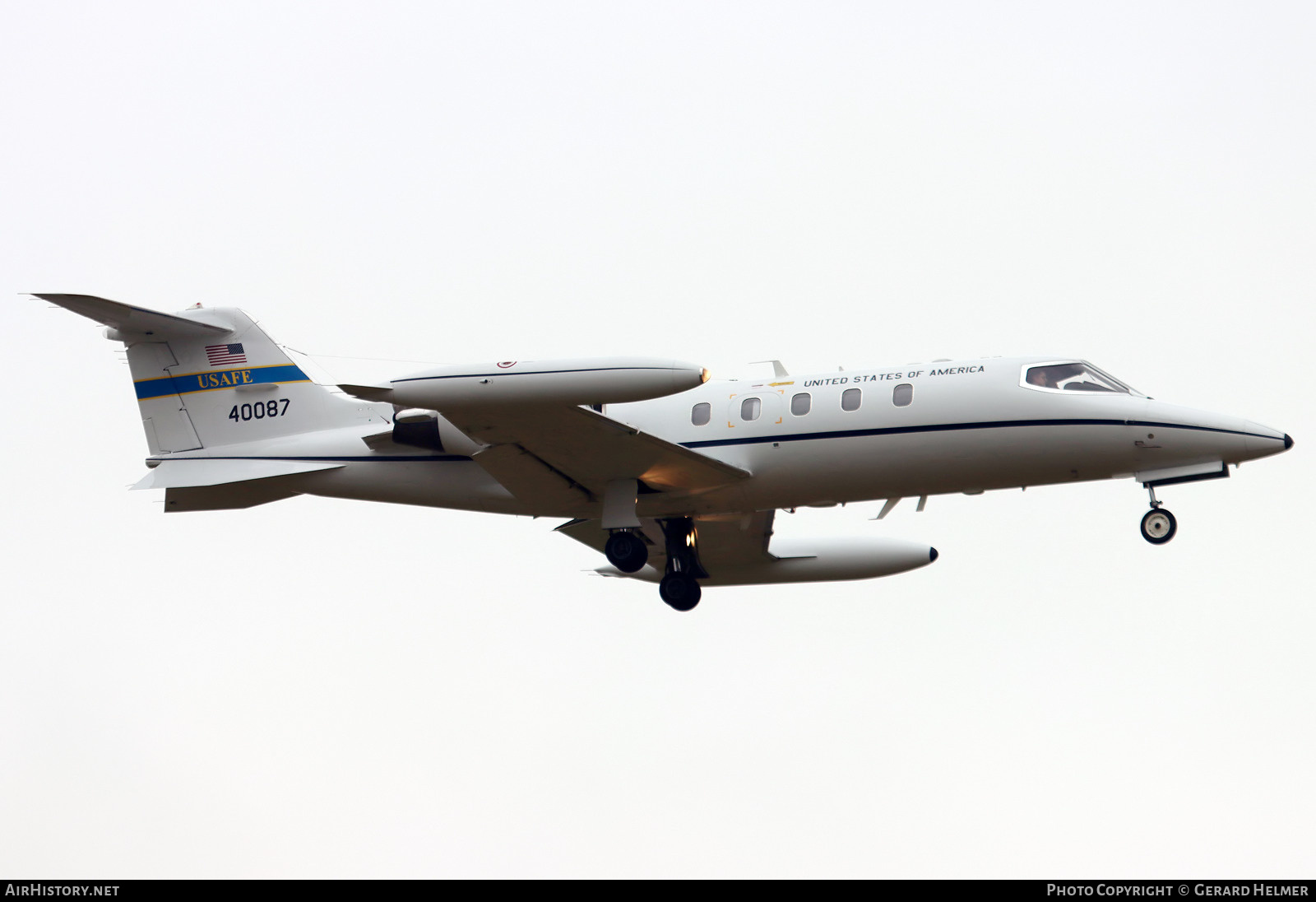 Aircraft Photo of 84-0087 / 40087 | Gates Learjet C-21A (35A) | USA - Air Force | AirHistory.net #456134