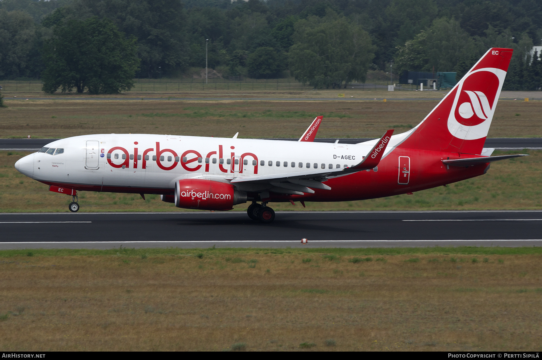 Aircraft Photo of D-AGEC | Boeing 737-76J | Air Berlin | AirHistory.net #456147