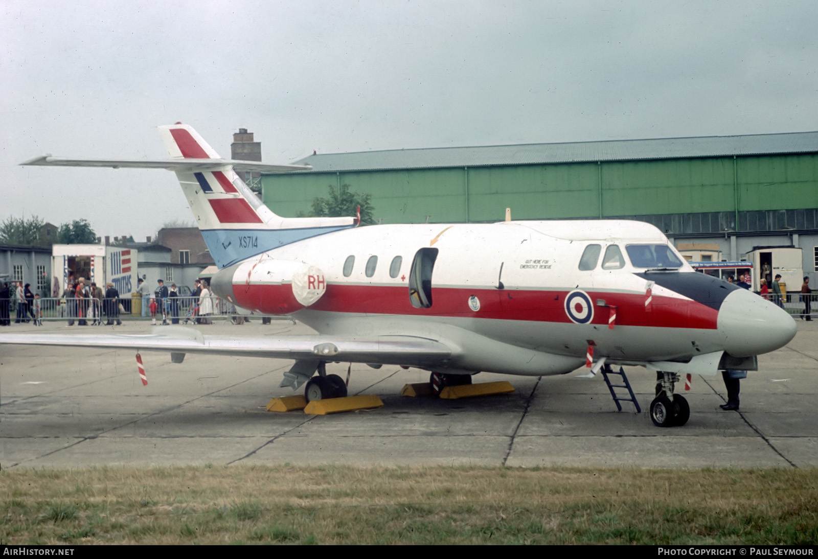 Aircraft Photo of XS714 | Hawker Siddeley HS-125-2 Dominie T1 | UK - Air Force | AirHistory.net #456179