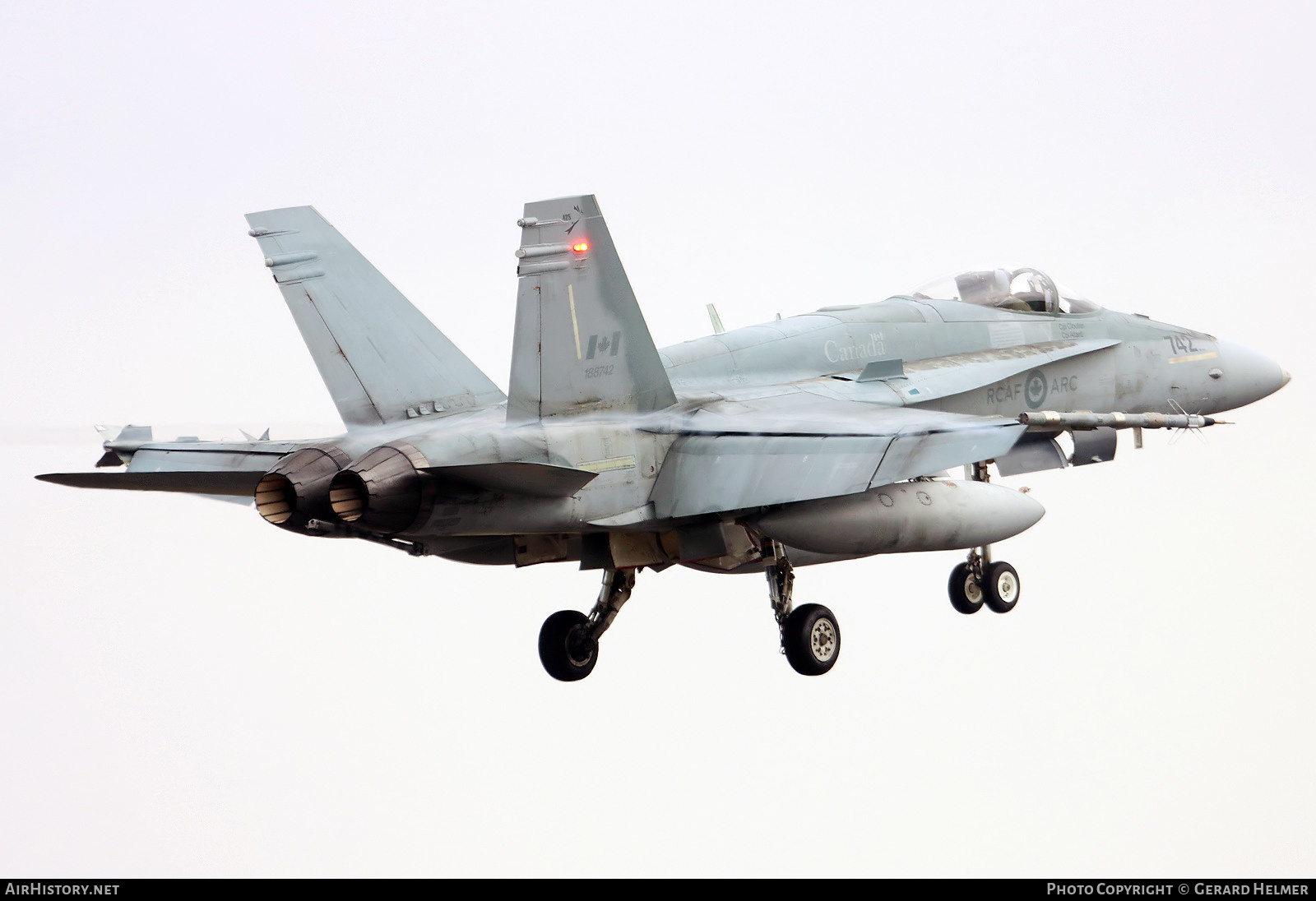 Aircraft Photo of 188742 | McDonnell Douglas CF-188A Hornet | Canada - Air Force | AirHistory.net #456184