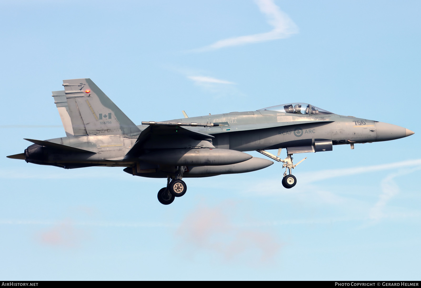 Aircraft Photo of 188756 | McDonnell Douglas CF-188 Hornet | Canada - Air Force | AirHistory.net #456188