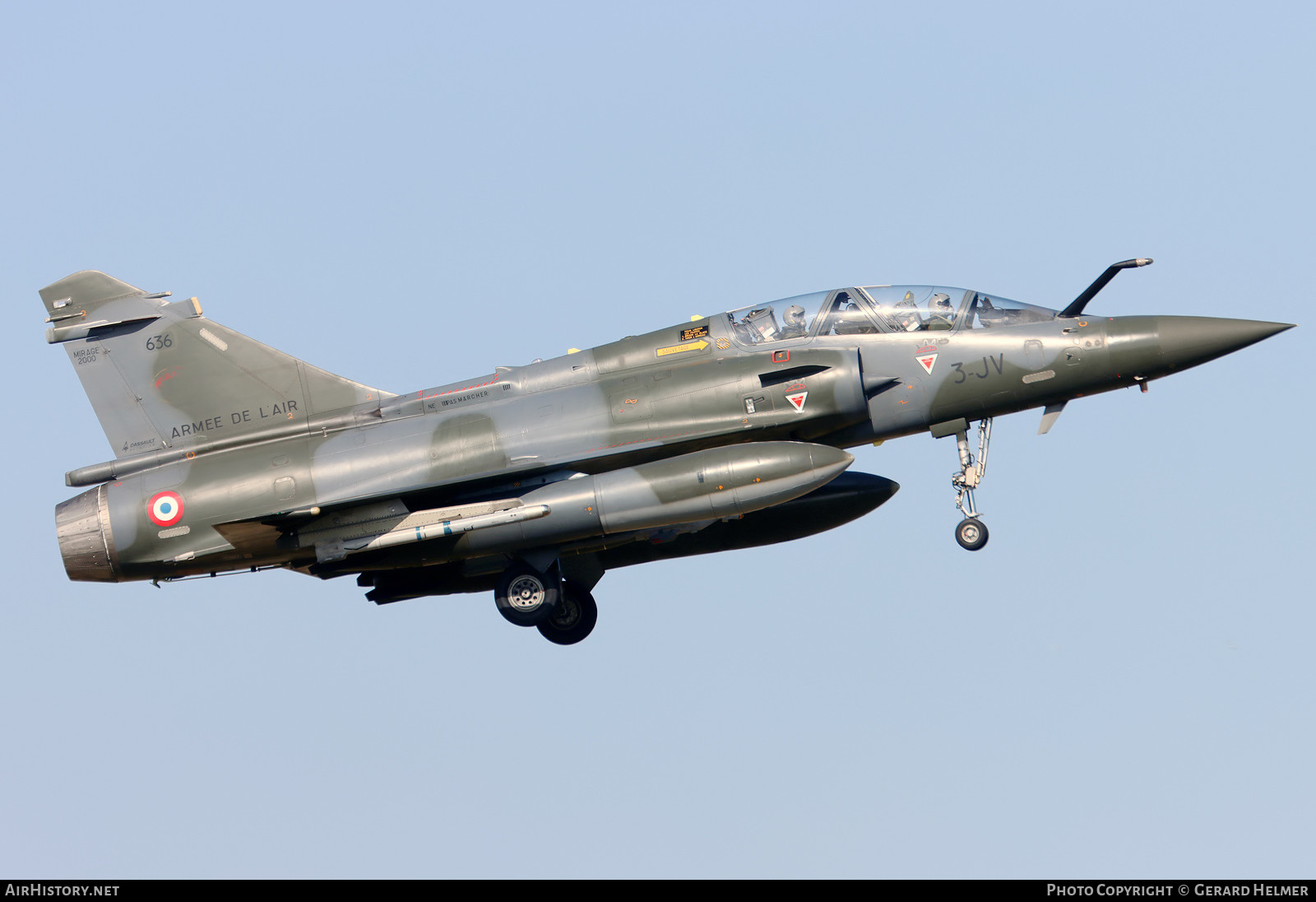 Aircraft Photo of 636 | Dassault Mirage 2000D | France - Air Force | AirHistory.net #456189