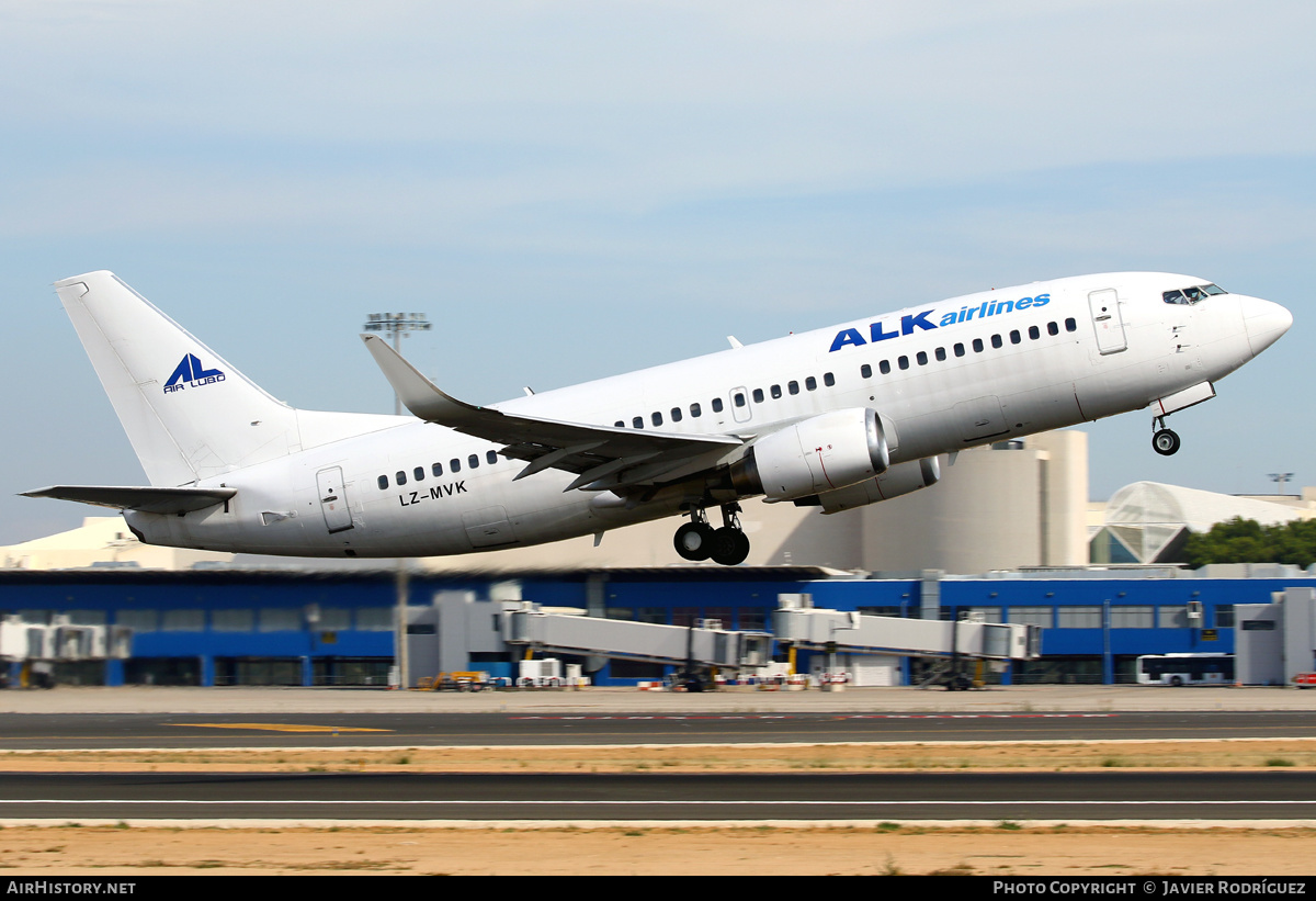 Aircraft Photo of LZ-MVK | Boeing 737-3H4 | ALK Airlines - Air Lubo | AirHistory.net #456193