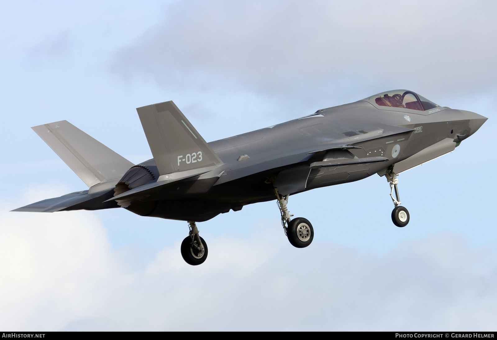 Aircraft Photo of F-023 | Lockheed Martin F-35A Lightning II | Netherlands - Air Force | AirHistory.net #456205