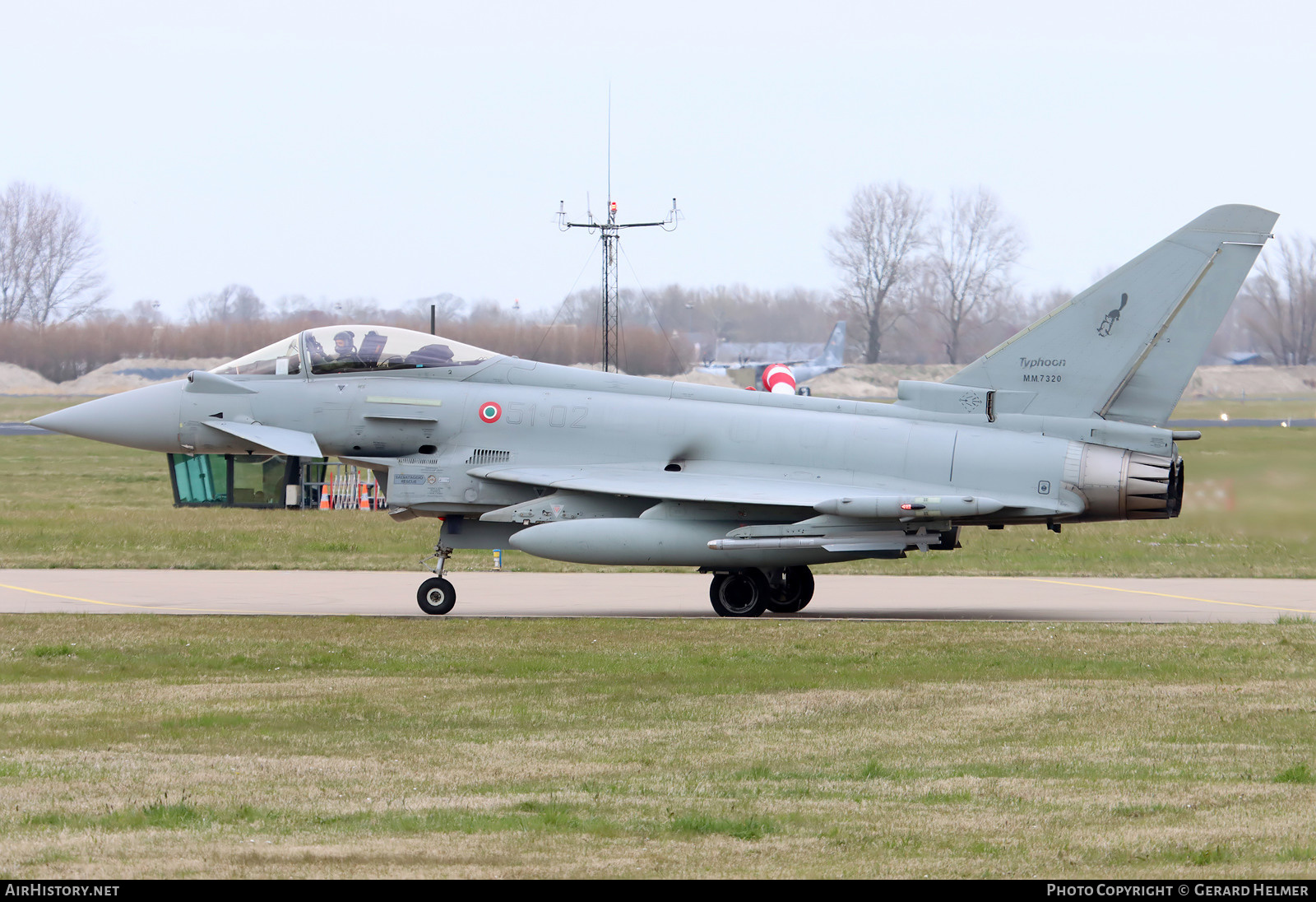 Aircraft Photo of MM7320 | Eurofighter F-2000A Typhoon | Italy - Air Force | AirHistory.net #456208