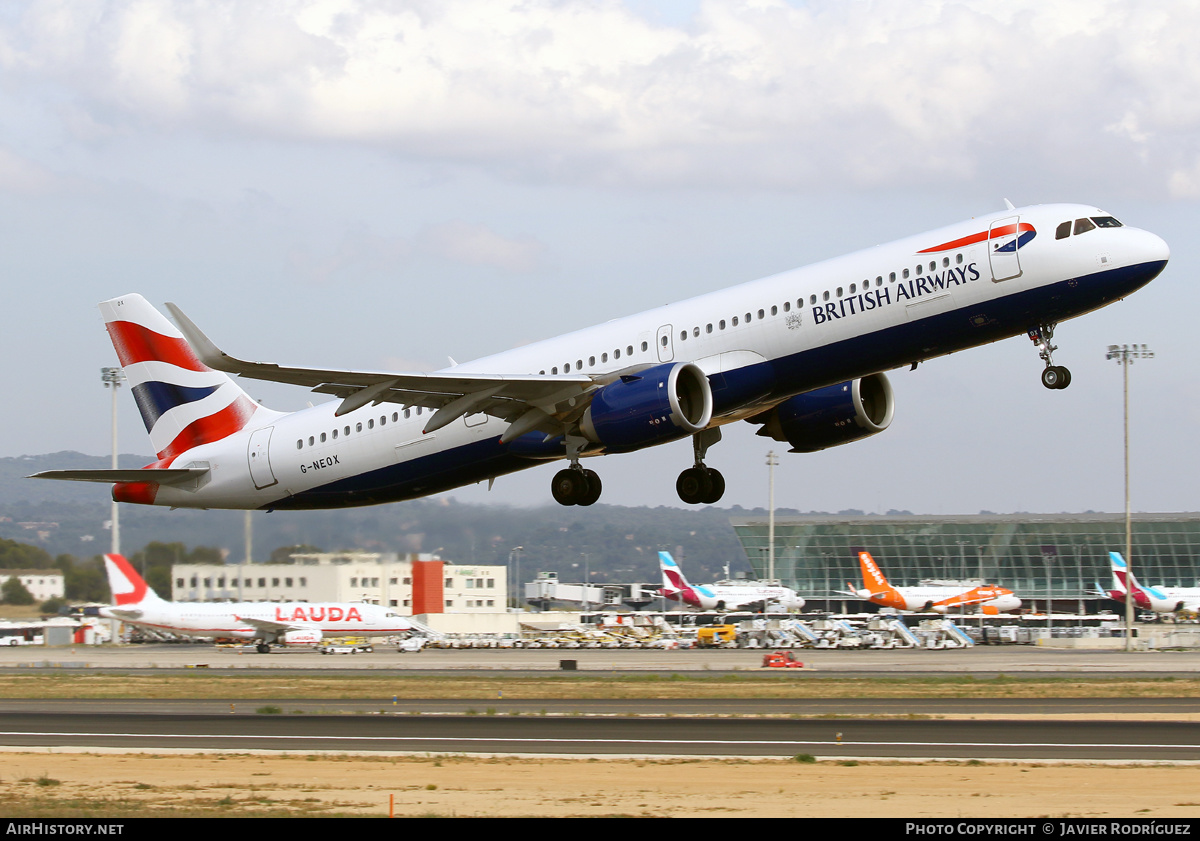 Aircraft Photo of G-NEOX | Airbus A321-251NX | British Airways | AirHistory.net #456209