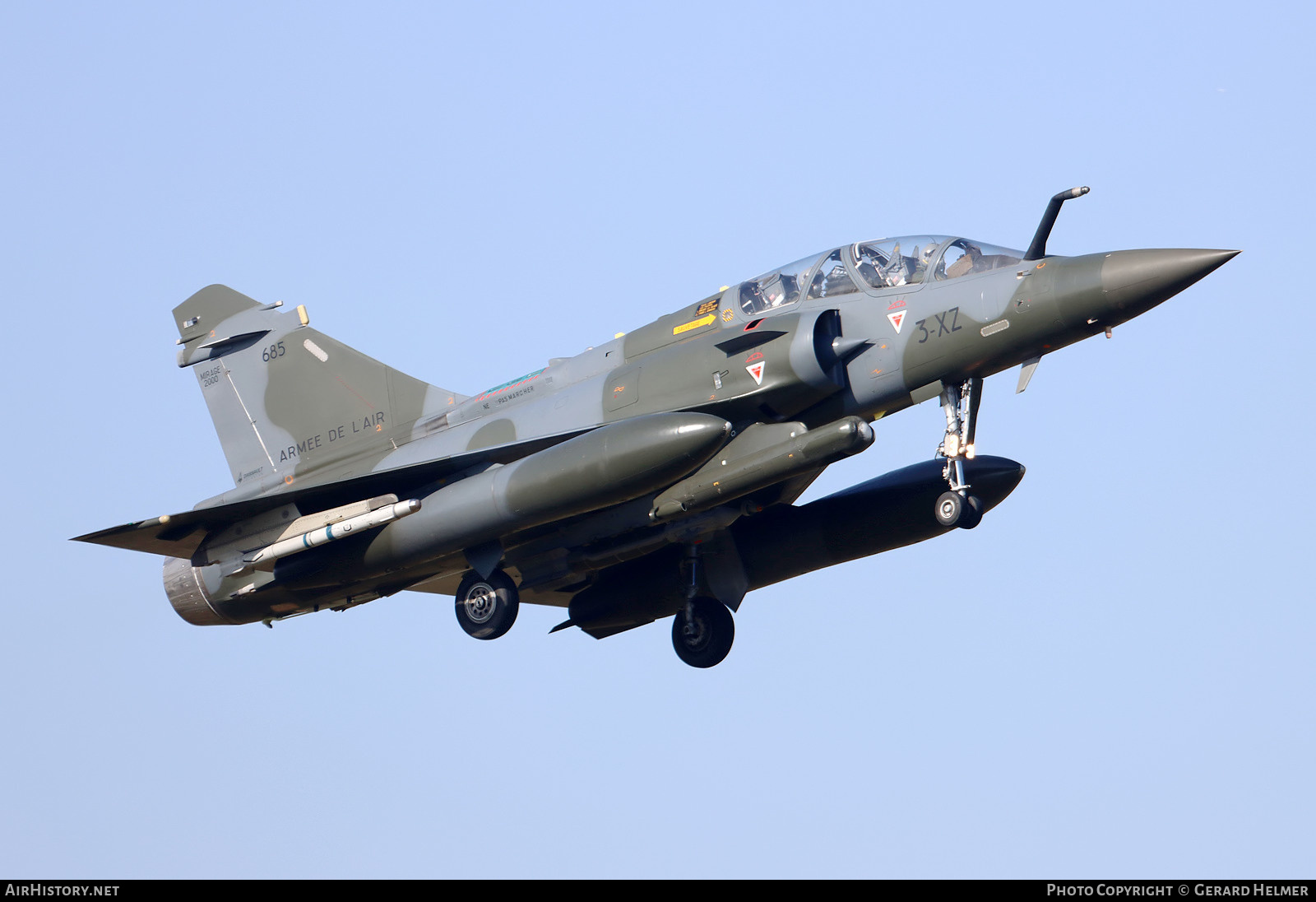 Aircraft Photo of 685 | Dassault Mirage 2000D | France - Air Force | AirHistory.net #456215
