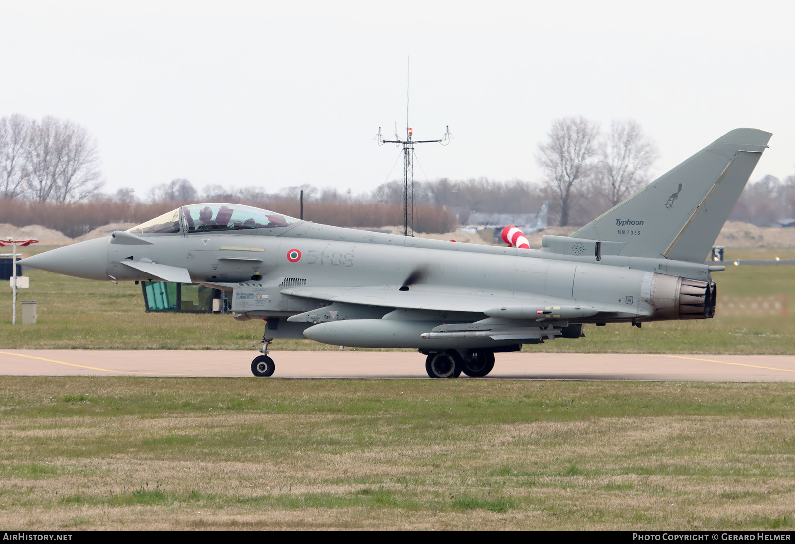 Aircraft Photo of MM7356 | Eurofighter F-2000A Typhoon | Italy - Air Force | AirHistory.net #456217
