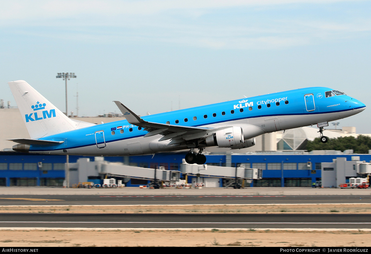 Aircraft Photo of PH-EXU | Embraer 175STD (ERJ-170-200STD) | KLM Cityhopper | AirHistory.net #456223