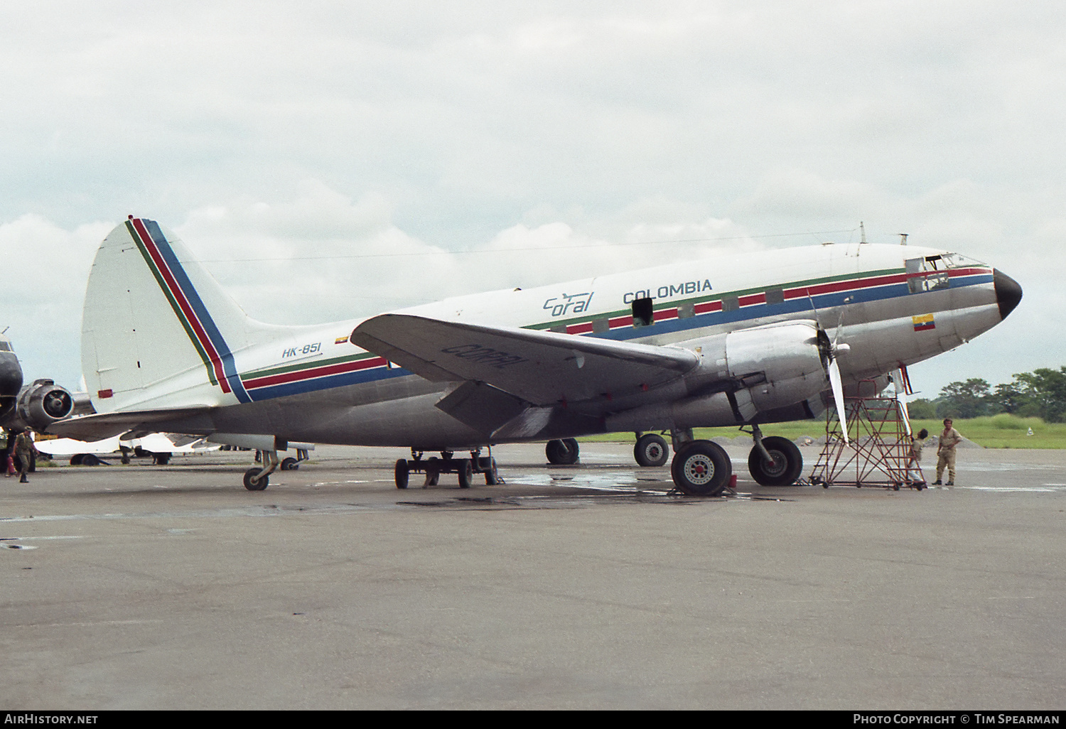 Aircraft Photo of HK-851 | Curtiss C-46A Commando | Coral - Coronado Aerolíneas | AirHistory.net #456239