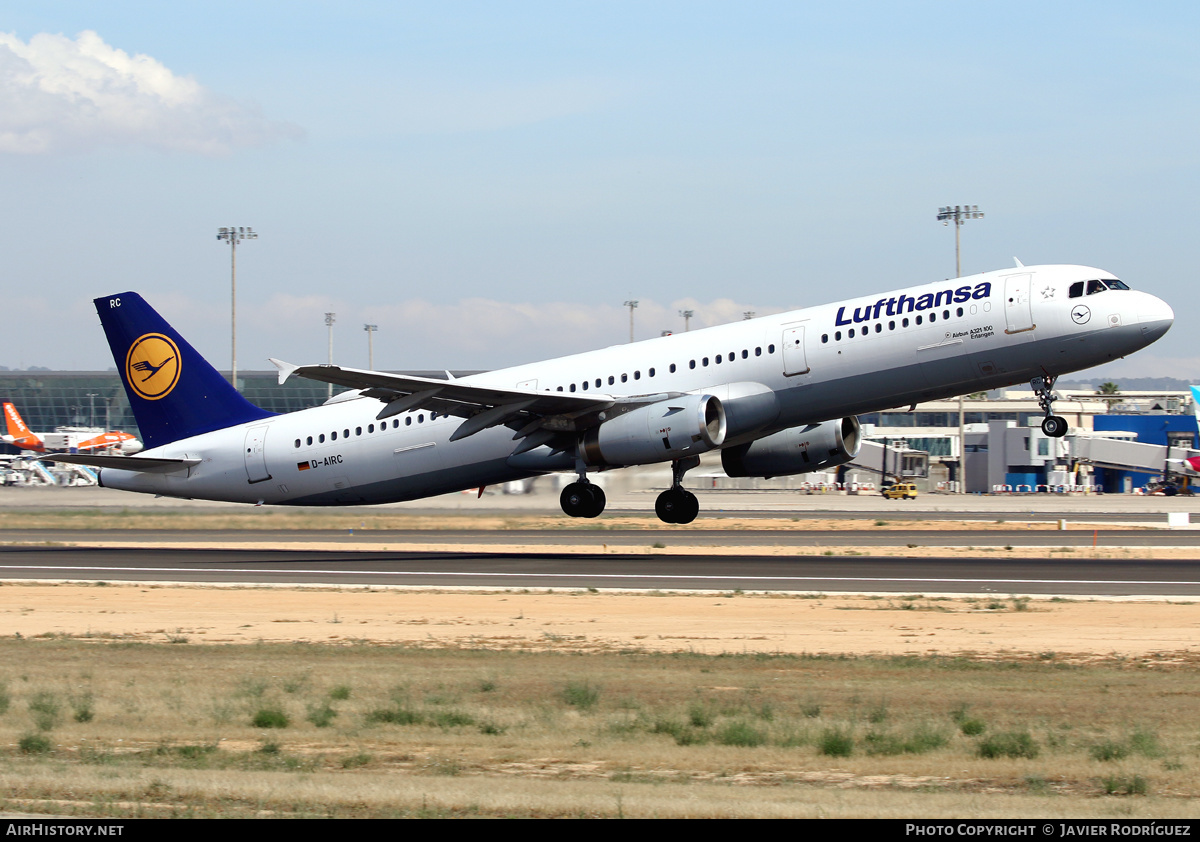 Aircraft Photo of D-AIRC | Airbus A321-131 | Lufthansa | AirHistory.net #456245