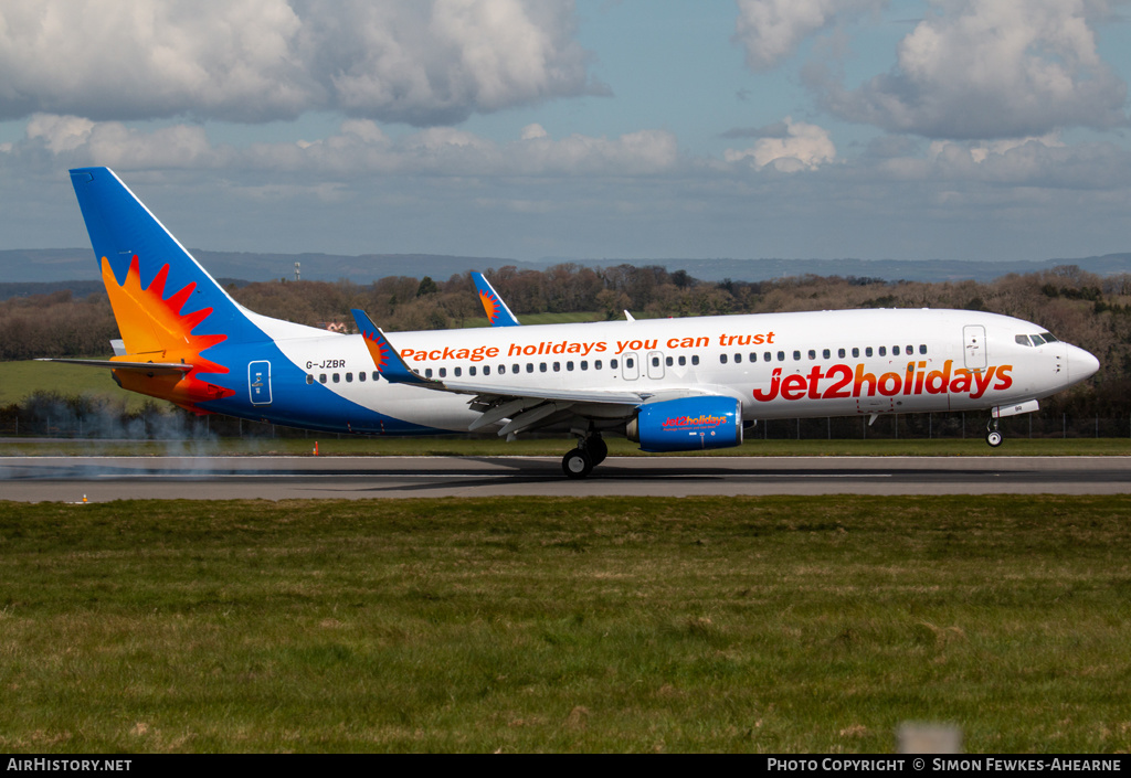 Aircraft Photo of G-JZBR | Boeing 737-800 | Jet2 Holidays | AirHistory.net #456264
