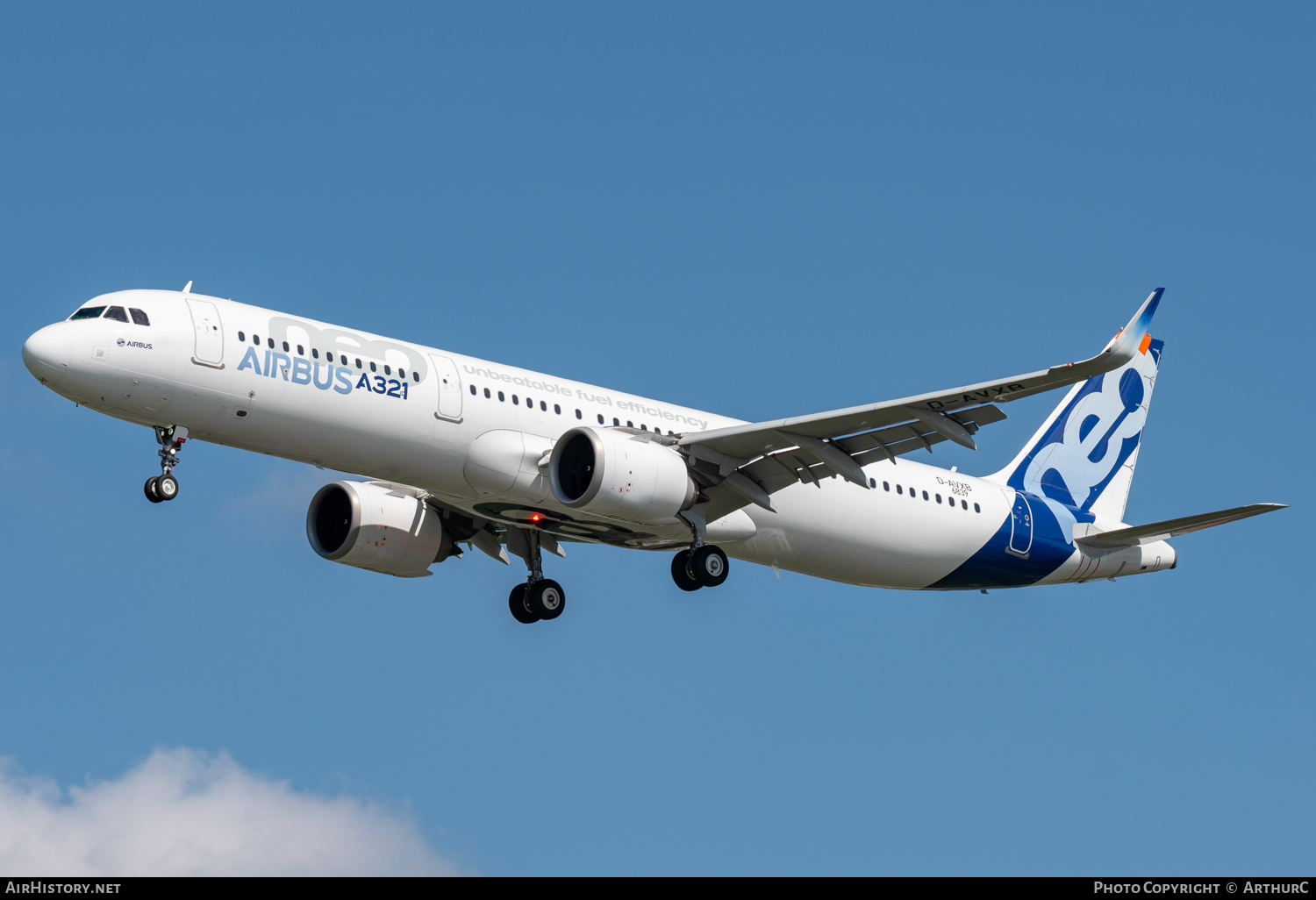 Aircraft Photo of D-AVXB | Airbus A321-251N | Airbus | AirHistory.net #456265