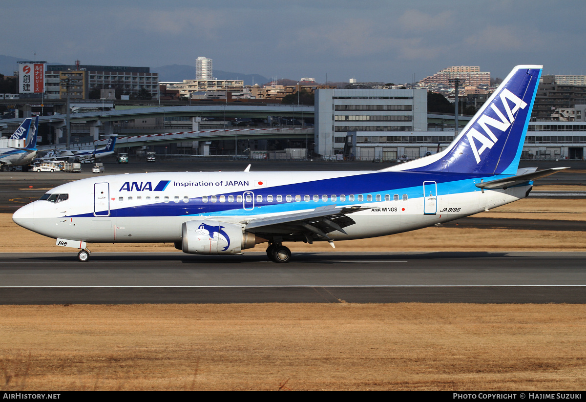 Aircraft Photo of JA8196 | Boeing 737-54K | All Nippon Airways - ANA | AirHistory.net #456296