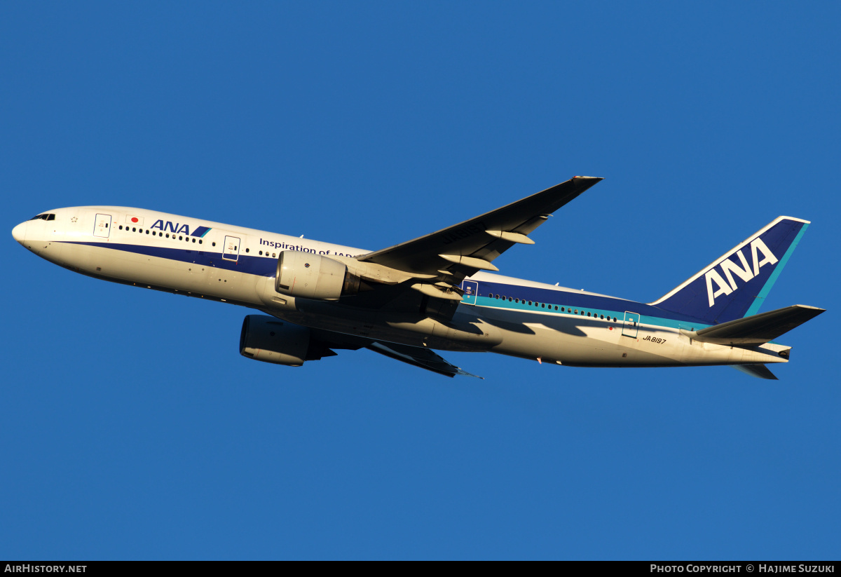 Aircraft Photo of JA8197 | Boeing 777-281 | All Nippon Airways - ANA | AirHistory.net #456297