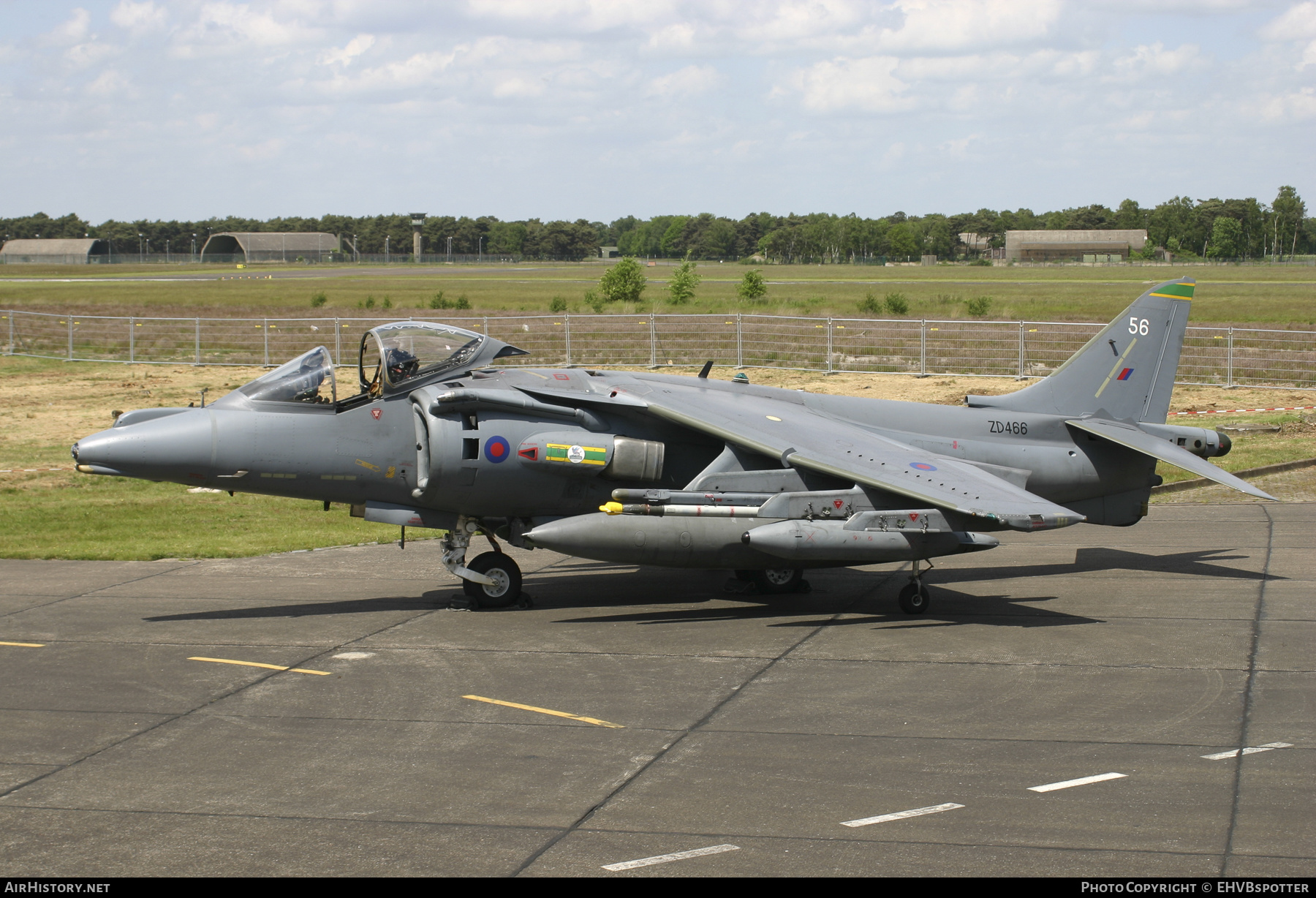 Aircraft Photo of ZD466 | British Aerospace Harrier GR7 | UK - Air Force | AirHistory.net #456313