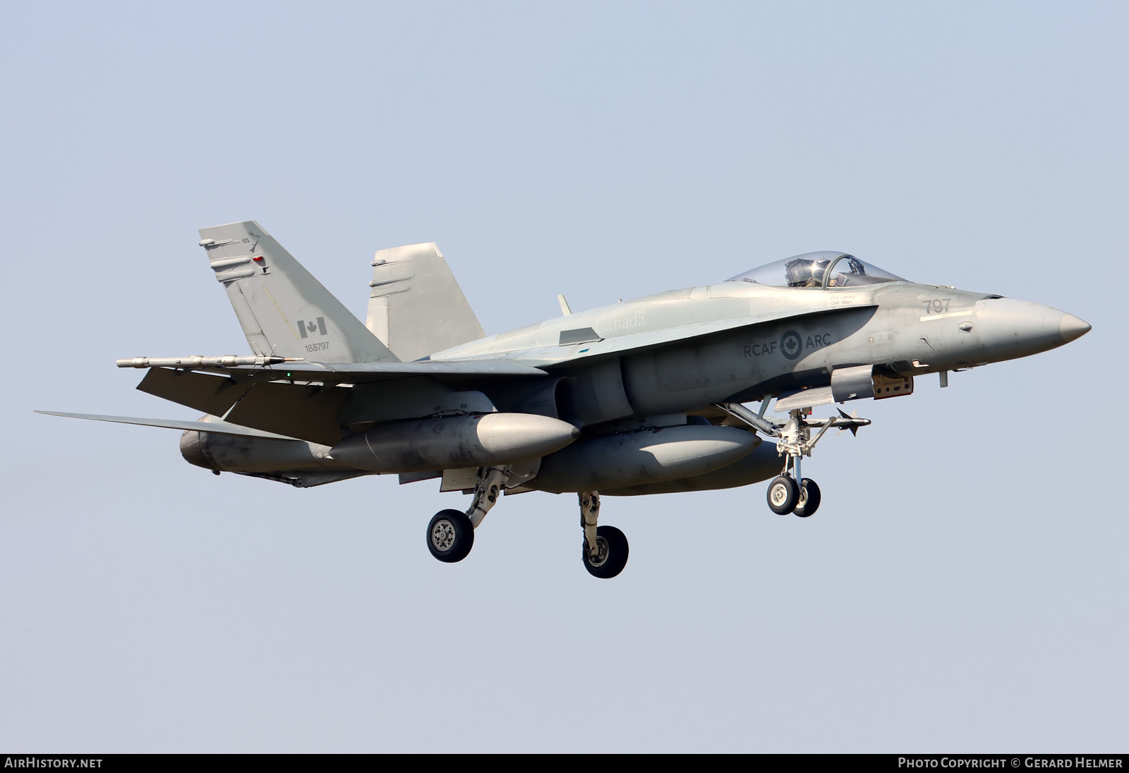 Aircraft Photo of 188797 | McDonnell Douglas CF-188 Hornet | Canada - Air Force | AirHistory.net #456317