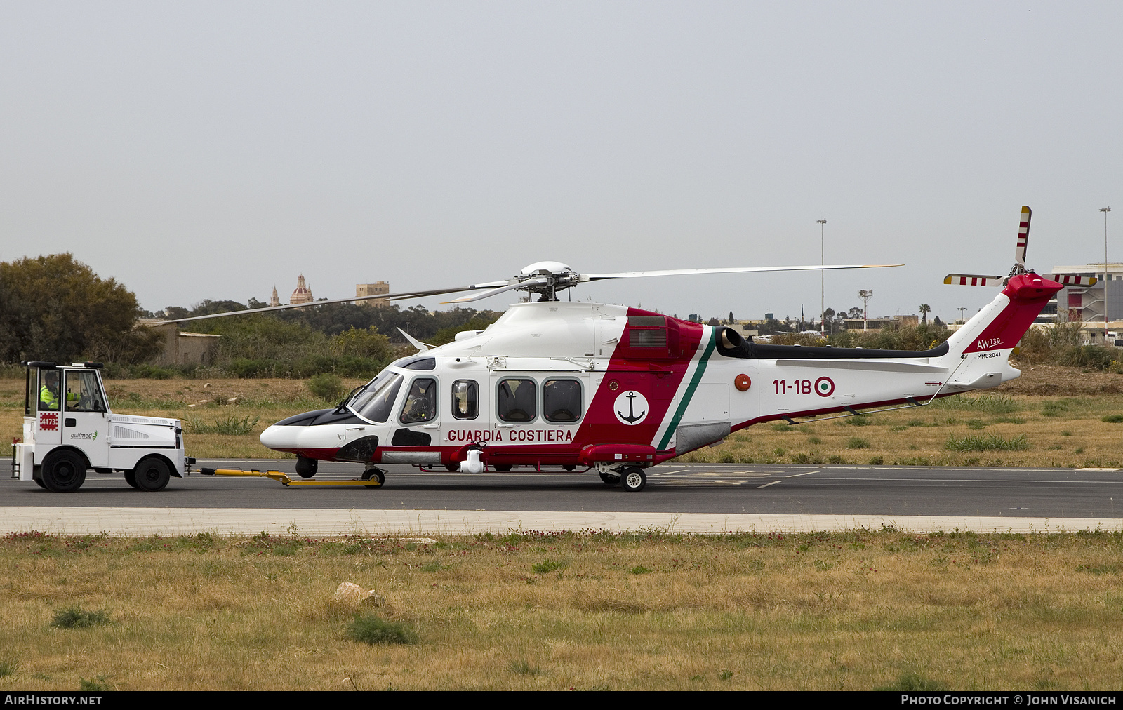 Aircraft Photo of MM82041 | Leonardo AW-139 | Italy - Guardia Costiera | AirHistory.net #456331