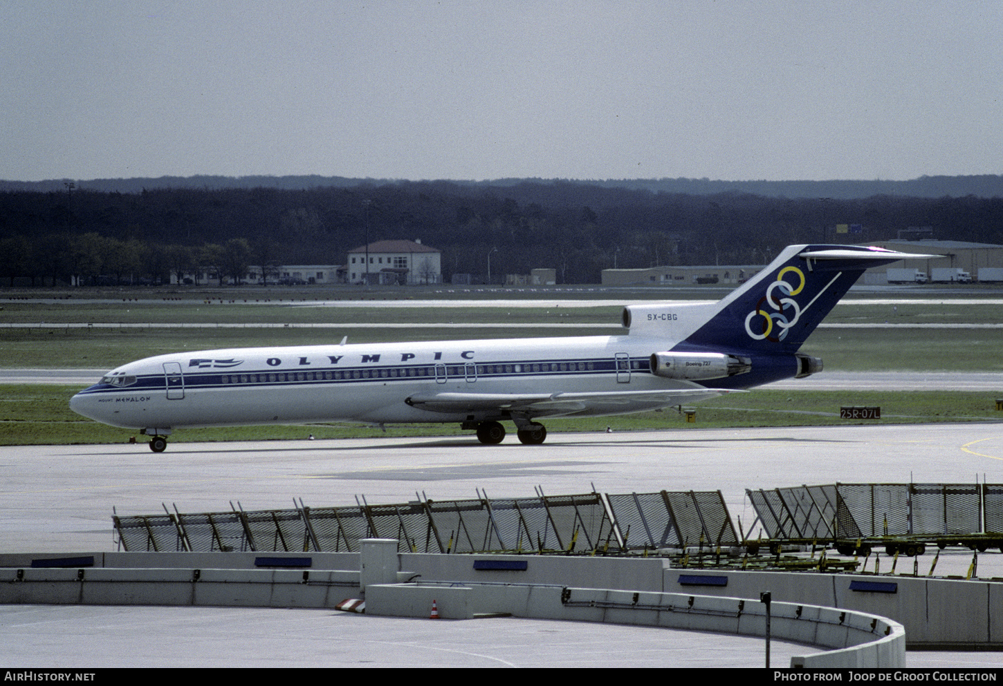 Aircraft Photo of SX-CBG | Boeing 727-230 | Olympic | AirHistory.net #456333