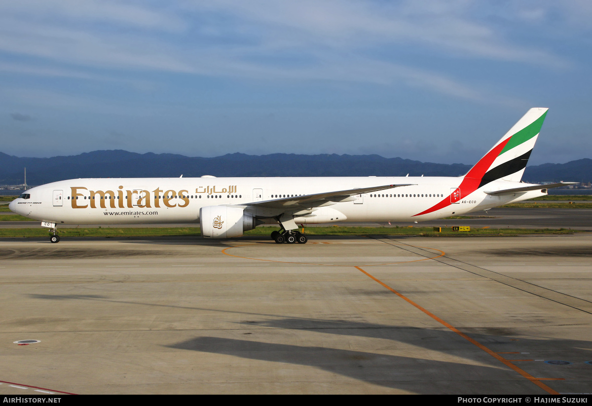 Aircraft Photo of A6-ECO | Boeing 777-36N/ER | Emirates | AirHistory.net #456334