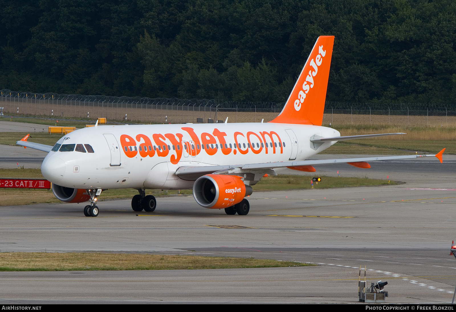 Aircraft Photo of HB-JYF | Airbus A319-111 | EasyJet | AirHistory.net #456359