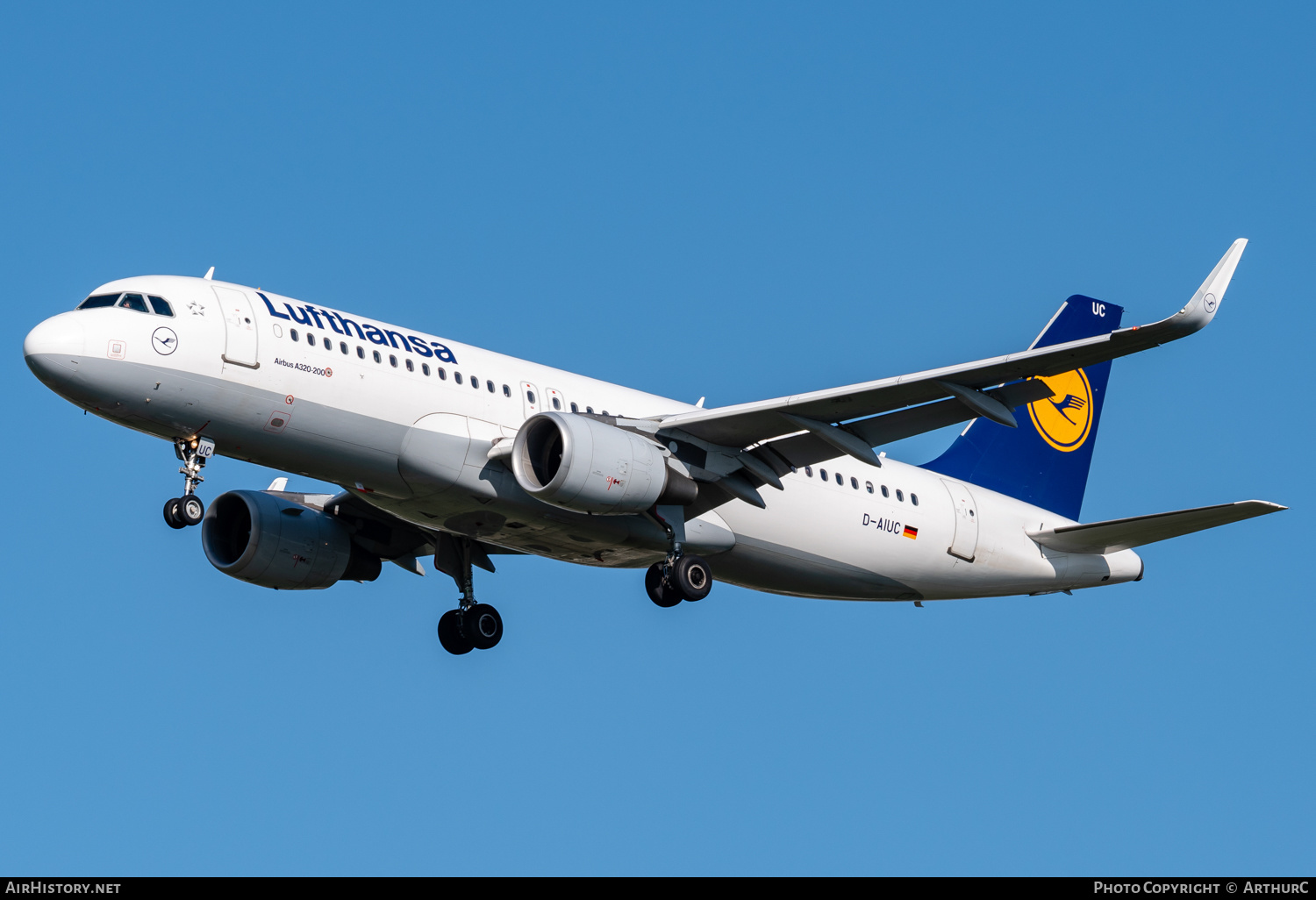 Aircraft Photo of D-AIUC | Airbus A320-214 | Lufthansa | AirHistory.net #456361